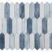 Newport Arrow Grey Picket  Glass  Mosaic