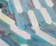 Newport Arrow Sky Picket  Glass  Mosaic