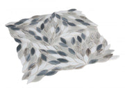 Newport Beach Leaf  Glass  Mosaic