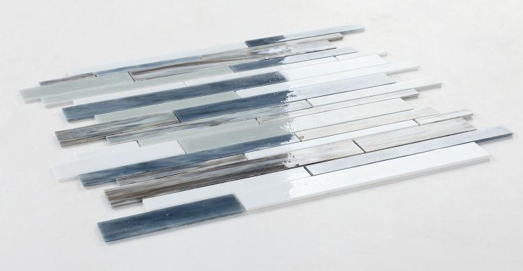 Newport Beach Stacked  Glass  Mosaic