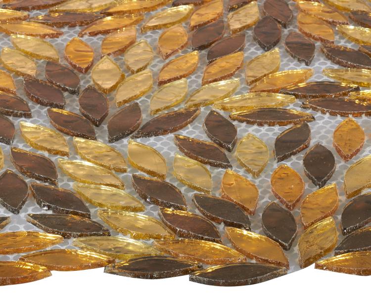 Newport Gold Leaf  Glass  Mosaic