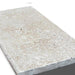 Noce Travertine Coping 12x24 Tumbled Bullnose  1.25 inch