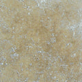 Noce Travertine Paver 6x6 Tumbled   1.25 inch