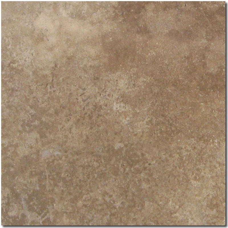 Noce Travertine Tile 18x18 Honed, Filled