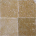 Noce Travertine Tile 4x4 Tumbled
