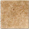Noce Travertine Tile 6x6 Tumbled