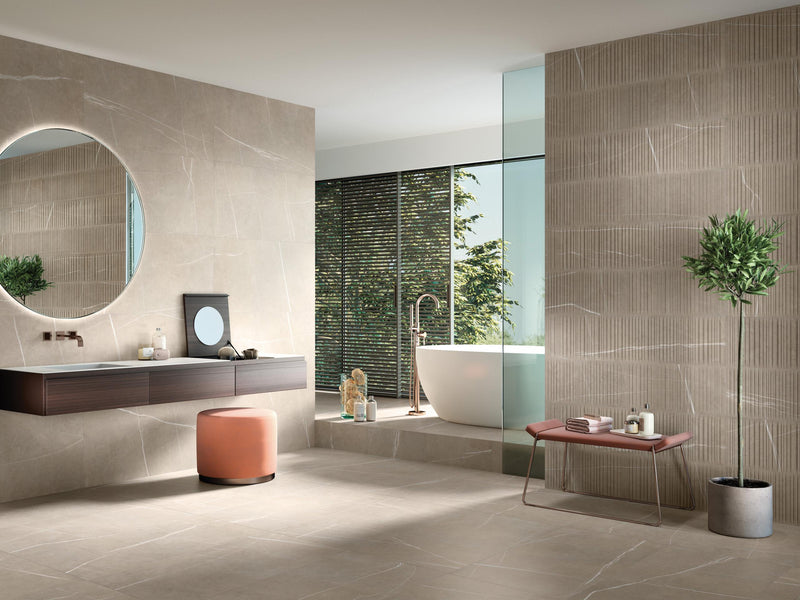 Nomade Bone Matte 24x48 Porcelain  Tile