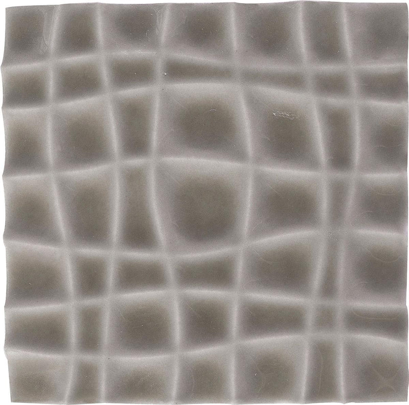 Nu Tempo Mocha Web Glossy 4x4 Ceramic  Tile