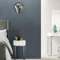 Nu Tempo Navajo Blue Web Glossy 4x4 Ceramic  Tile