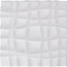 Nu Tempo Pure White Web Glossy 4x4 Ceramic  Tile