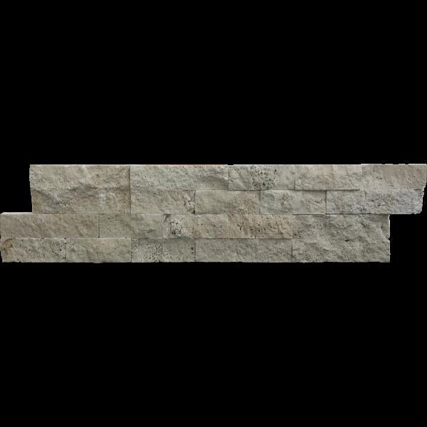 Nysa Travertine Ledger Panel 6x20 Splitface