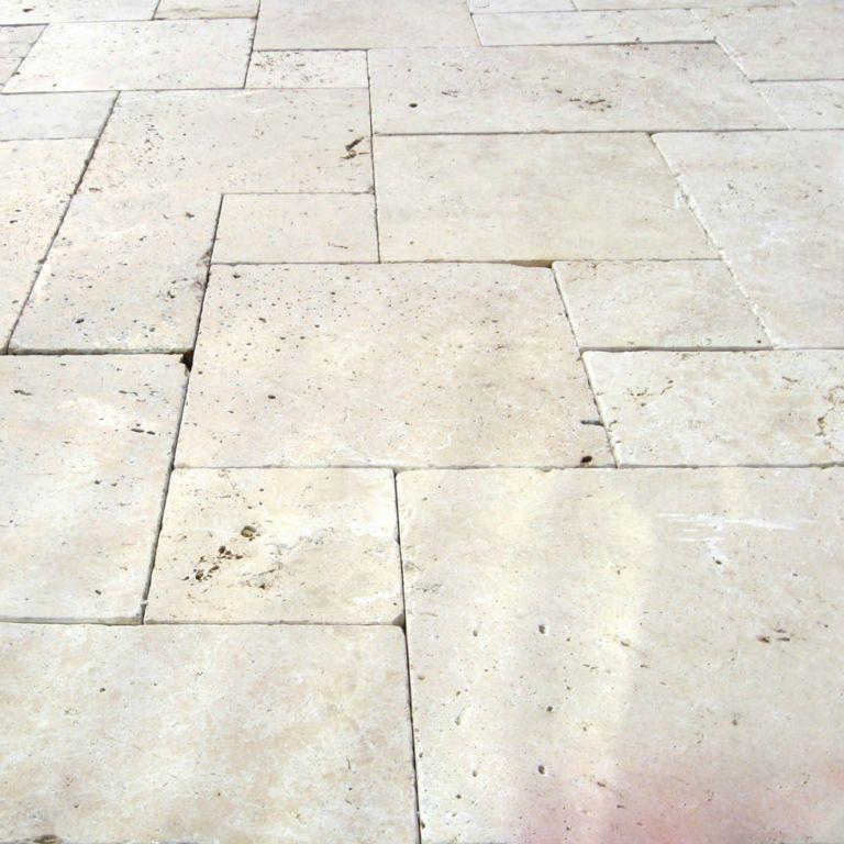 Nysa Travertine Paver Pattern Tumbled