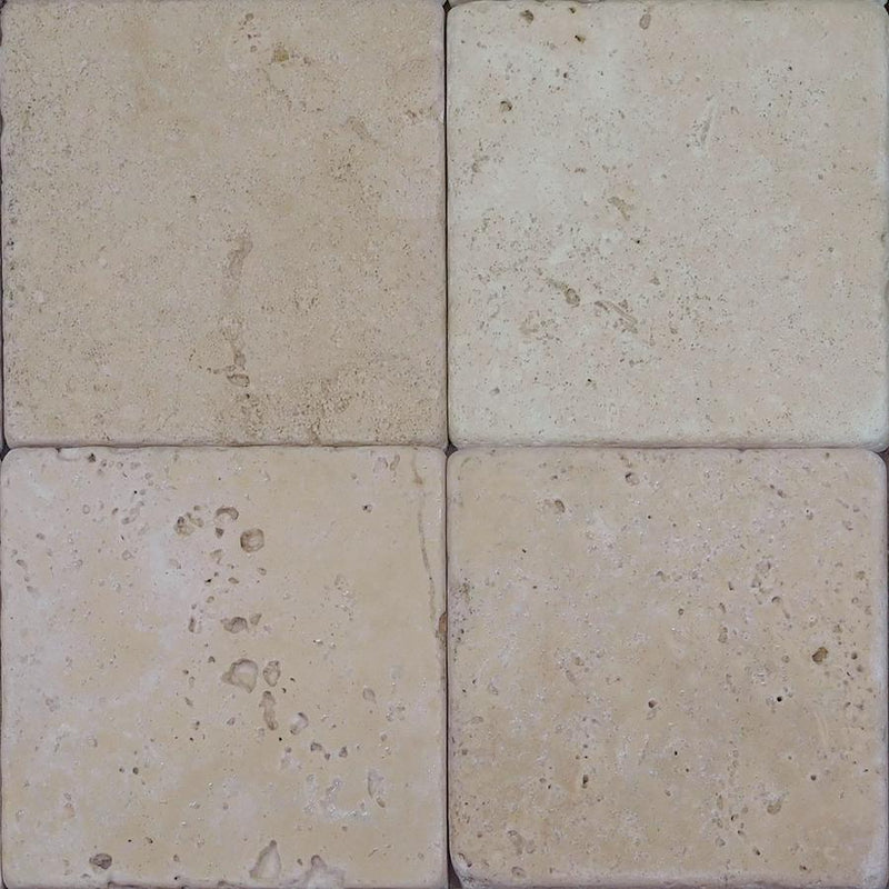 Nysa Travertine Tile 12x12 Tumbled
