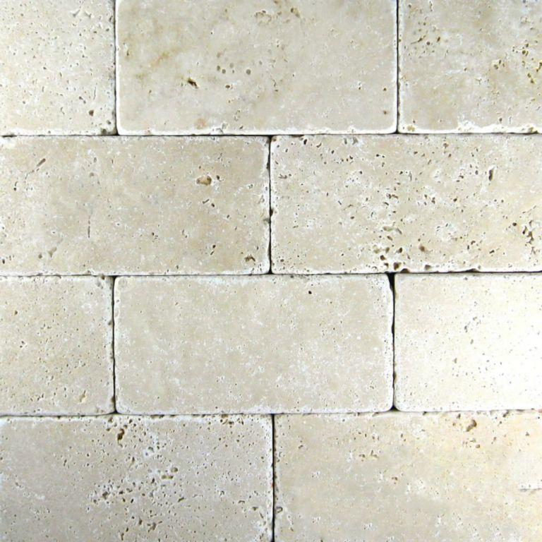 Nysa Travertine Tile 3x6 Tumbled