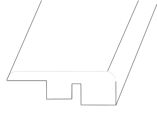 Old Batavia Casa Papua 96   Engineered Hardwood Maple End Cap