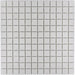 Onix Natureglass Malla White 1x1 Square  Glass  Mosaic