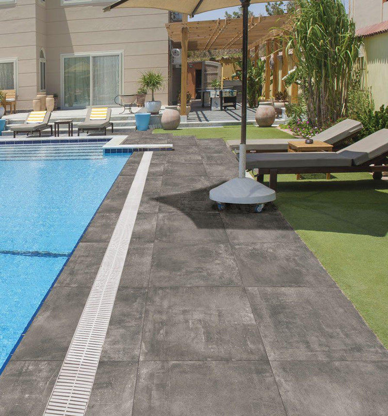 Oslo Gris 24x24 Porcelain  Paver