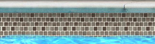 Pad Coconut 1x1 Square Smooth, Matte, Textured Porcelain  Mosaic