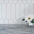 Paloma Cotton Glossy 3x12 Ceramic  Tile