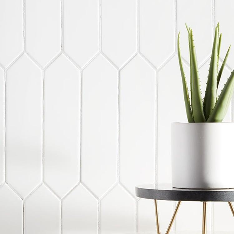 Paloma Cotton Glossy 3x12 Ceramic  Tile