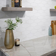 Paloma Cotton Glossy 4x8 Ceramic  Tile