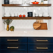 Paloma Cotton Glossy 4x8 Ceramic  Tile