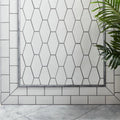 Paloma Cotton Glossy 4x8 Ceramic  Tile