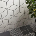 Paloma Cotton Glossy 6x10 Ceramic  Tile