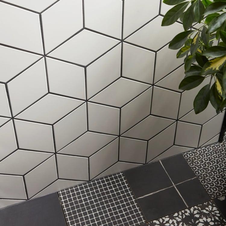 Paloma Cotton Glossy 6x10 Ceramic  Tile