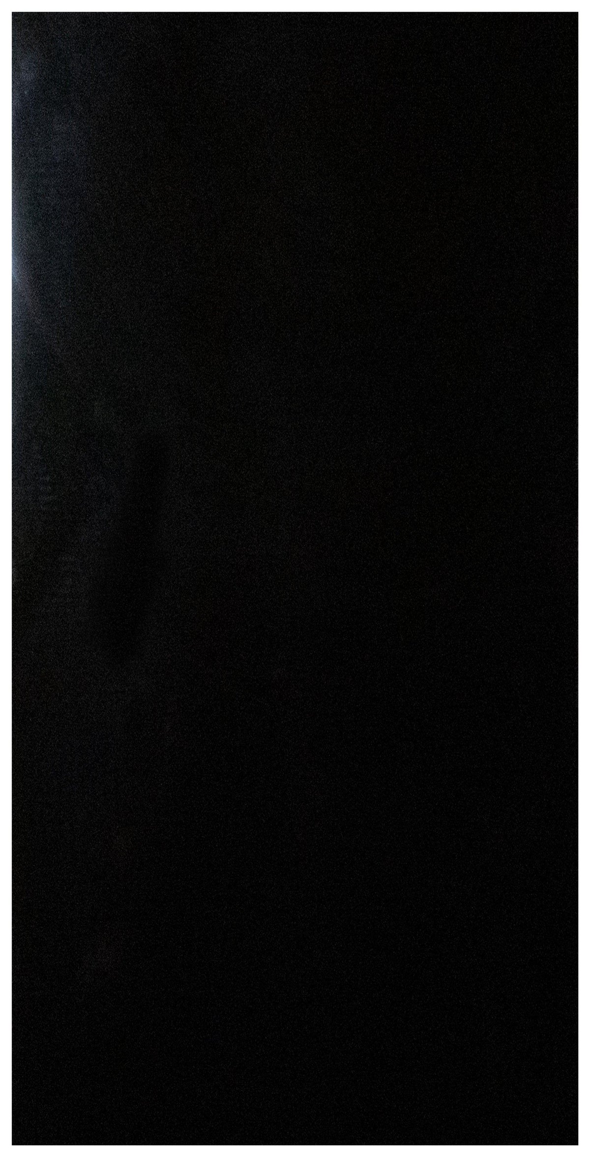 Pearl Super Black Polished 24x48 Porcelain Tile — Solidshape, image size:1200x2352