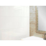Pearl Super White Polished 12x24 Porcelain  Tile