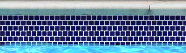 Peb Cobalt Blue 1x1 Square Smooth, Glazed Porcelain  Mosaic