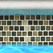 Peb Coffee Blend 1x1 Square Smooth, Glazed Porcelain  Mosaic