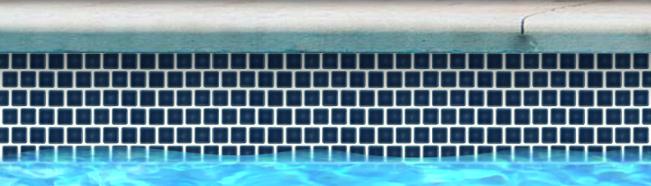 Peb Navy Blue 1x1 Square Smooth, Glazed Porcelain  Mosaic