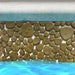 Pebblestone Bronze 1x1 Pebble Smooth, Glazed Porcelain  Mosaic