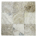 Philadelphia Travertine Paver 6x6 Tumbled   1.25 inch