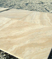 Philadelphia Travertine Tile 18x18 Filled, Honed