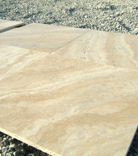 Philadelphia Travertine Tile 18x18 Filled, Honed