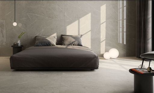 Piasentina Smoke Polished 24x48 Porcelain  Tile