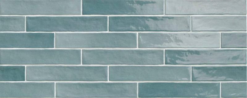 Piastrella Acqua Glossy 1/2x12 Ceramic Pencil Bullnose