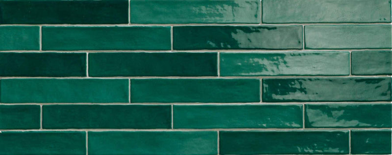 Piastrella Olive Glossy 1/2x12 Ceramic Pencil Bullnose