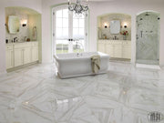 Pietra Calacatta Polished 24x24 Porcelain  Tile