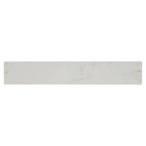 Pietra Carrara Matte 3x18 Porcelain Bullnose