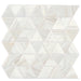 Pietra Divina Calacatta Dolomiti 2x2 Triangle Polished, Honed Marble  Mosaic