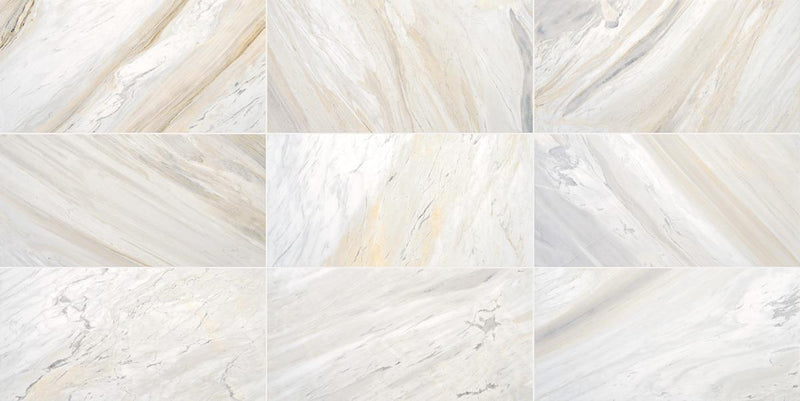 Pietra Divina Namaste Marble Tile 12x24 Polished   3/8 inch