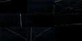 Pietra Divina Marble Tile in Nero Marquina, Size 12x24