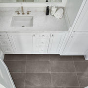 Pietra Italia Black Matte 12x24 Porcelain  Tile
