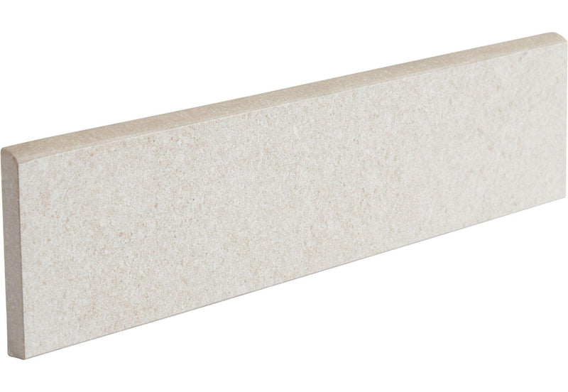 Pietra Italia White Matte 3x12 Porcelain Surface Bullnose