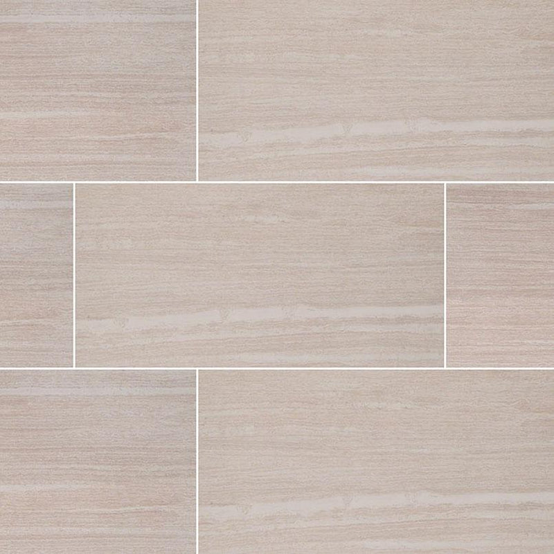 Pietra Orion Blanco Polished 12x24 Porcelain  Tile