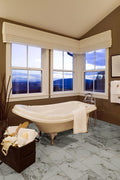 Pietra Statuario Polished 12x24 Porcelain  Tile